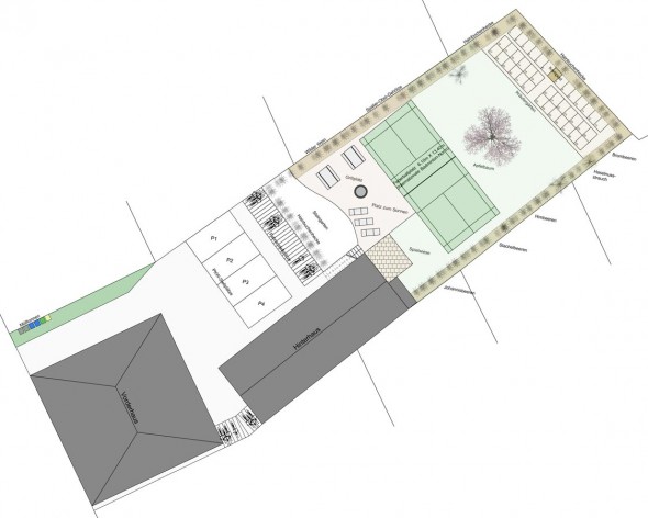 Grundriss Anwesen