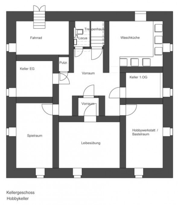 Gemeinschaftsräume - Grundriss